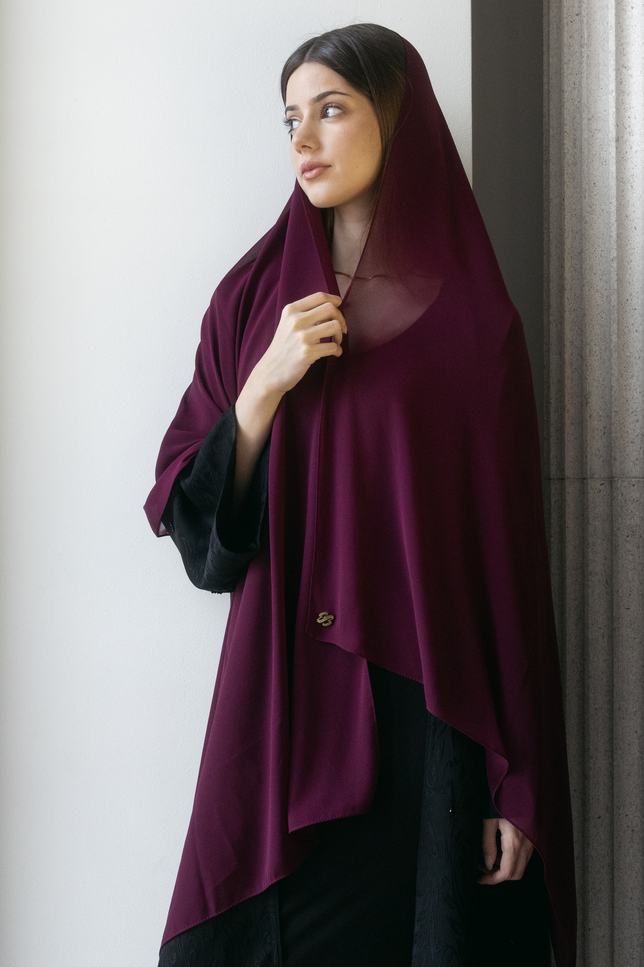 ÉMIRATI Shela in Mulberry